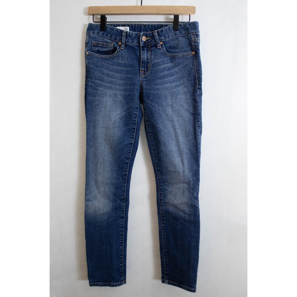 Gap 1969 Always Skinny Jeans - Medium Blue Wash - Stretch Denim - 26S